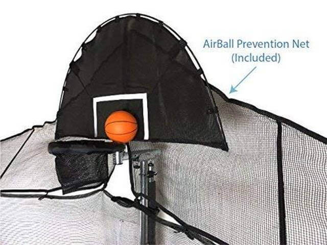 basketball hoop to play on trampoline