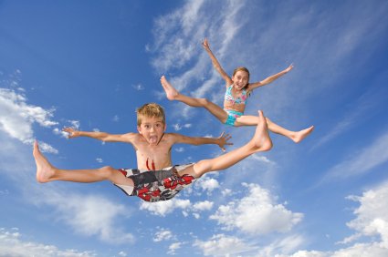 trampoline games