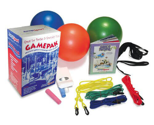 Trampoline games party pack