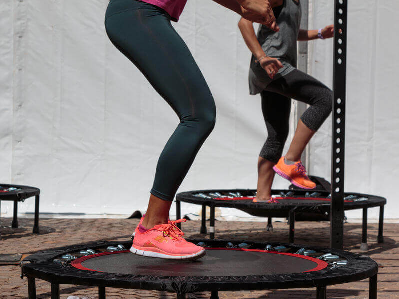 mini trampoline workout