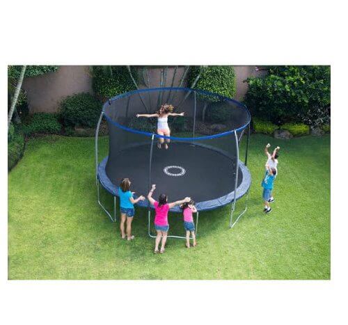 bouncepro spinner flash litez outdoor trampoline