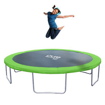 pure fun dura bounce trampoline review