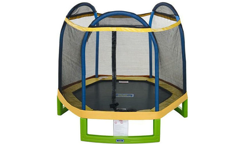 bouncepro 7ft trampoline for kids