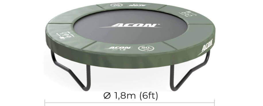 ACON 6 ft trampoline/mini-trampoline