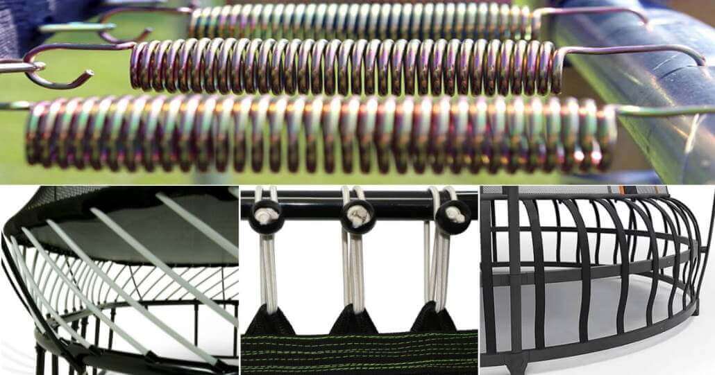 types of springs on trampoline buying guide
