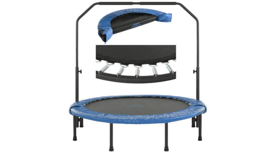 Upper Bounce 48" Mini trampoline with handlebar
