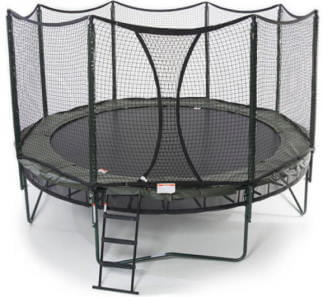 AlleyOOp PowerBounce round trampoline comparison 