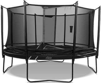 SkyBoundUSA Explorer - round black outdoor trampoline 