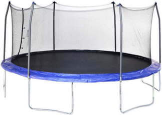 Skywalker oval trampoline, size 15x17'